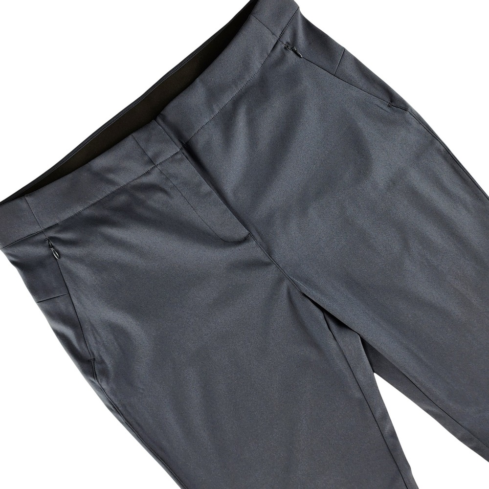 Lole Travel Pants Womens 14 Navy Blue Tapered Recycled Polyester